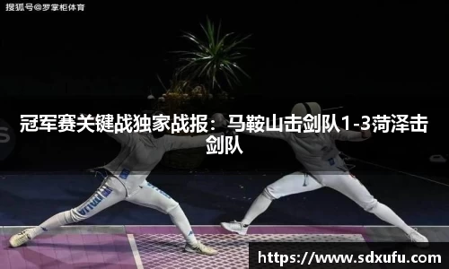 冠军赛关键战独家战报：马鞍山击剑队1-3菏泽击剑队